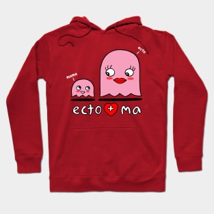 Cute Kawaii Video Game Retro Arcade Ghost Hoodie